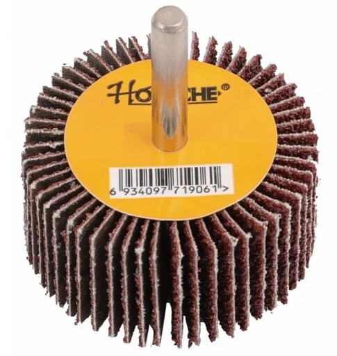 [550579] RUEDA FLAP DE LIJA CON VASTAGO - 75x25x6 GRANO #120