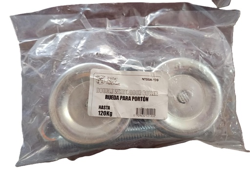 [NT55A-120] RUEDA P/PORTON 120 KGS H3 NT55A-120 BOXER TOOLS