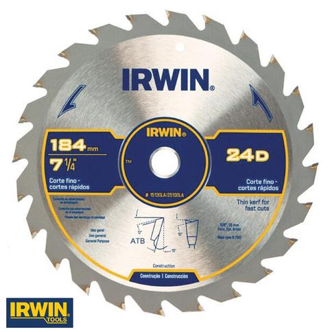 [15130LA] SIERRA CIRC 7.1/4"X24TCARB 15130LA IRWIN