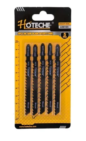 [620105] SIERRA P/CALADORA P/MADERA 5PZ "T" - 144D 620105