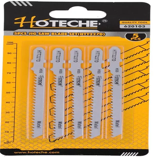 [620103] SIERRA P/CALADORA P/METAL 5PZ "T" - 227D 620103