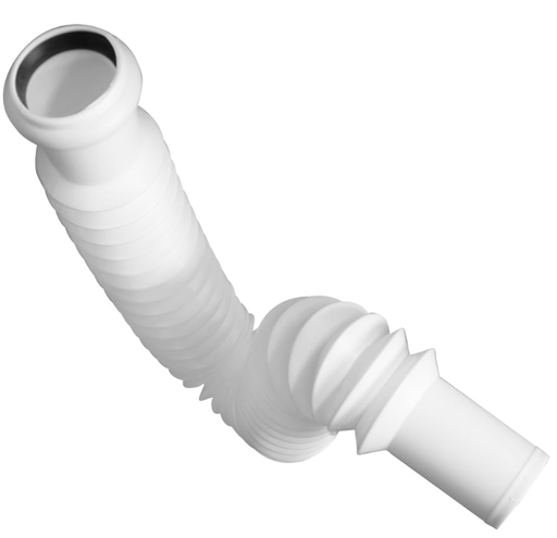 [290706002] SIFON 1-1/4" FLEXIBLE 55 CMS C/TRAMPA CANDADO P/LAVAMANOS 2940 FLEXIMATIC