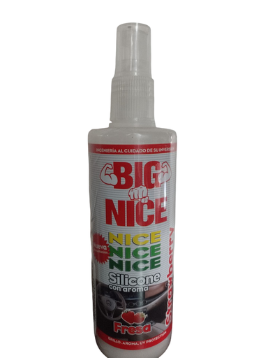 [SF-8OZ] SILICON 8 ONZ AROMA FRESA SF-80Z BIG NICE