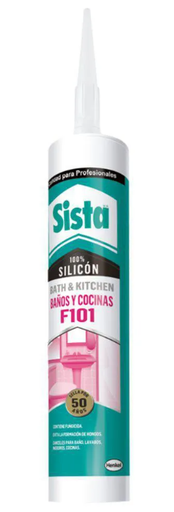 [IDH1770921] SILICON SISTA F101 BAÑOS Y COCINA BLANCO 82.8ML