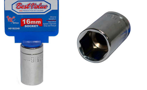 [H0182248] SOCKET 16MM EN 1/2" H0182248 BEST VALUE