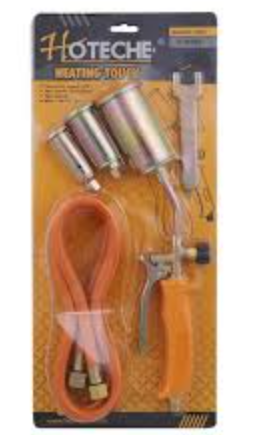 [710302] SOPLETE CON MANGUERA PARA GAS - 3 BOQUILLAS 710302