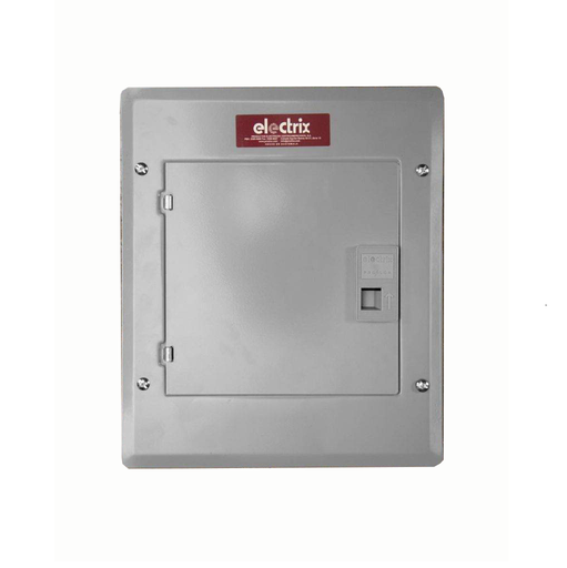 [14360.TL-612] TABLERO MONOFASICO 6X125A CON BARRA DE TIERRA ELECTRIX