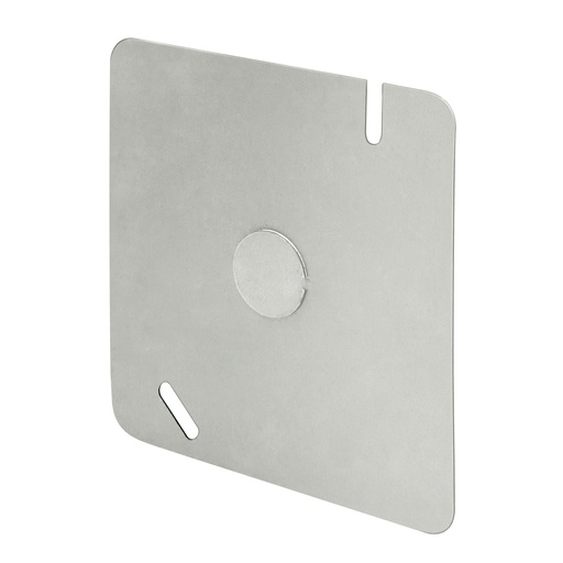 [5746.45009] TAPA CUADRADA DE METAL PARA CAJA 4X4" 45009 VOLTECK