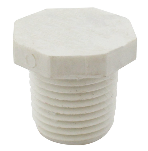 [50163] TAPON MACHO PVC CON ROSCA 1/2"