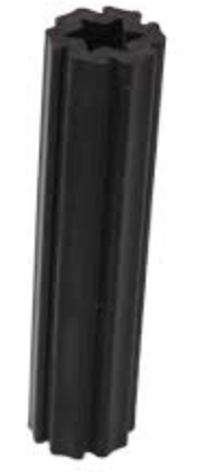 [60127] TARUGO PLASTICO 1/2 NEGRO