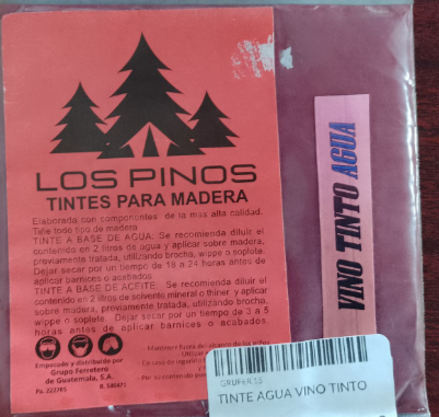 [GRUFER.15] TINTE AGUA VINO TINTO