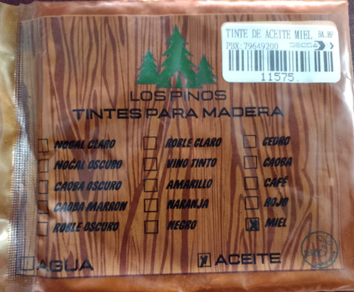 [11575.] TINTE DE ACEITE MIEL