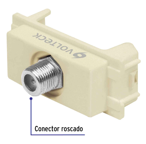 [48106] TOMA DE TELEVISOR MARFIL 48106 VOLTECH
