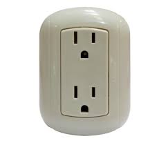 [CM01023-A634] TOMA DOBLE POLARIZADA SOBREPONER TICINO CM01023-A634