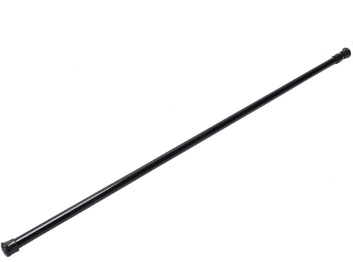 [NT16534-200BK] TUBO CORTINERO P-BAÑO 200CM NEGRO