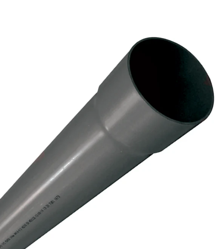 [102100] TUBO DUCTO PVC GRIS 1" X 3 MT
