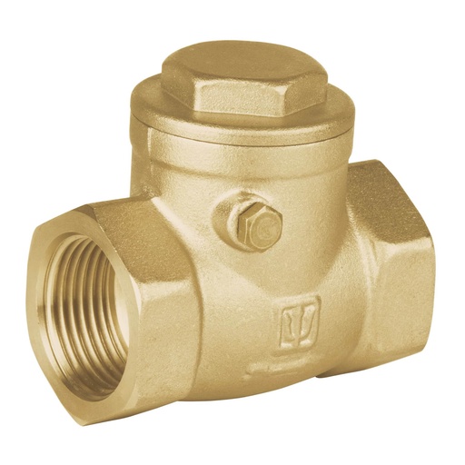 [48511] VALVULA CHECK HORIZONTAL DE LATON 3/4" 48511 FOSET