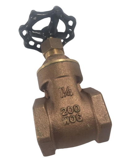 [Y-11014] VALVULA COMPUERTA BR 1 1/4" TIPO PESADO 125 SWP-200 WOG Y-11014 KUVAL