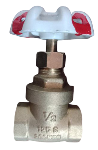 [8619.] VALVULA COMPUERTA BR DE 1/2" 200 PSI RW T/PESADO