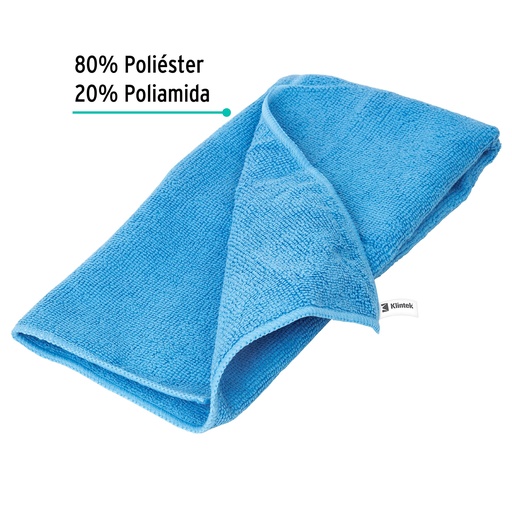 [57065] TOALLA MICROFIBRA DE 40 X 40CM KLINTEK