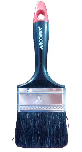 [11830] BROCHA ROJO 3" ARCOIRIS