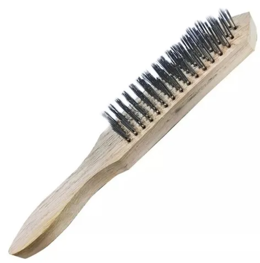 [BKPAN0065] CEPILLO ALAMBRE 6 FILAS MADERA Y ALUMINIO SB-350