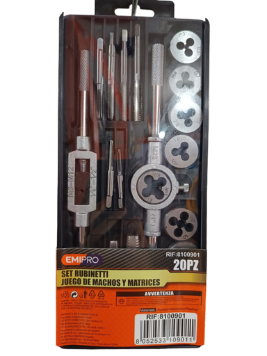 [8100901] JUEGO DE MACHOS Y MATRICES 8100901 EMIPRO