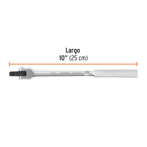 [103059] MANGO ARTICULADO CUADRADO DE 10" X13MM 103059 TRUPER