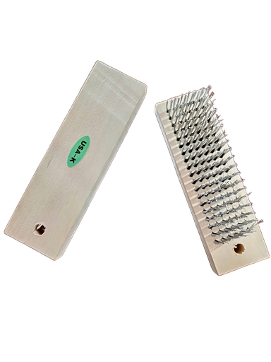 [CEP-R6] CEPILLO DE ALAMBRE RECTANGULAR DE MANDERA 6 FILAS C29210 USA-K