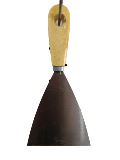 [ESP-400] ESPATULA MANGO DE MADERA DE 4"