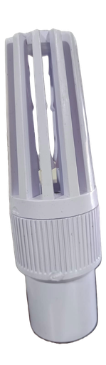 [X39-020] VALVULA DE PIE DE PVC 200 PSI DE 3/4" LISO