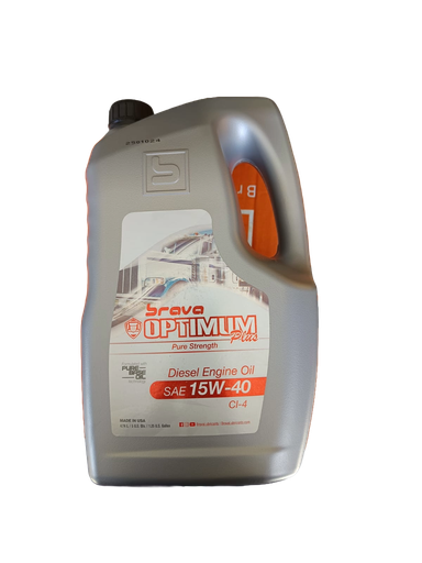 [1-4BR15W405Q] GALON ACEITE BRAVA OPTIMUM BR 15W40 CI4 PLUS