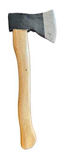 [NT18613] HACHA CABO DE MADERA