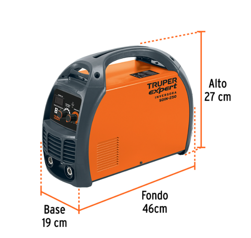 [17411] SOLDADORA INVERSORA 250A, 220V, 17411 TRUPER