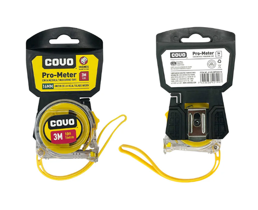 [COVGTF7018] METRO 3M/16MM TRANSPARENTE A145-9MT050316 COVO