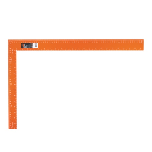 [101386] ESCUADRA 16'X24' DE ALUMINIO COLOR NARANJA PARA CANTERO 101386 TRUPER