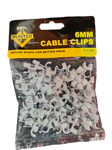 [F1145] GRAPA PLASTICA 6MM 100PZS F1145 HUNTER