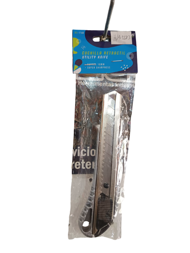 [HM-2283] CUCHILLA GRUESA 6" METALICA BS-1160 BRICKEL