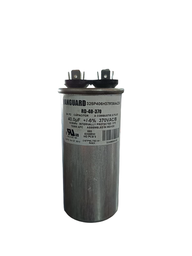 [40UF370] CAPACITOR 40UF 370 VANGUARD 