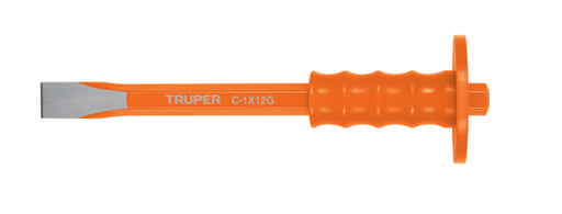 [12181] CINCEL DE CORTE FRIO 1X12' CON GRIP 12181 TRUPER