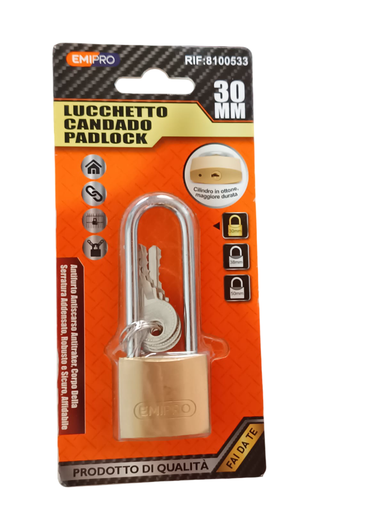[8100533] CANDADO 30MM 8100533 EMIPRO