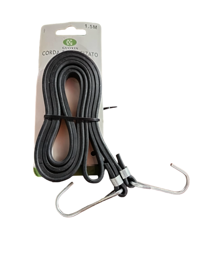 [9883743] CINTA NEGRA DE HULE 1.5M GUOXIN