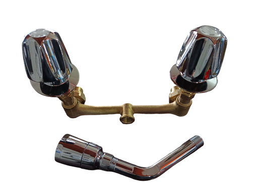 [GB0900115] MEZCLADORA DUCHA CAPUCHONES METALICOS GB0900115 RUBI