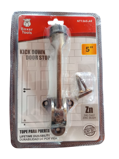 [NT1365-AB] TOPE P/PUERTA DE 5" AB NT1365-AB BOXER TOOLS