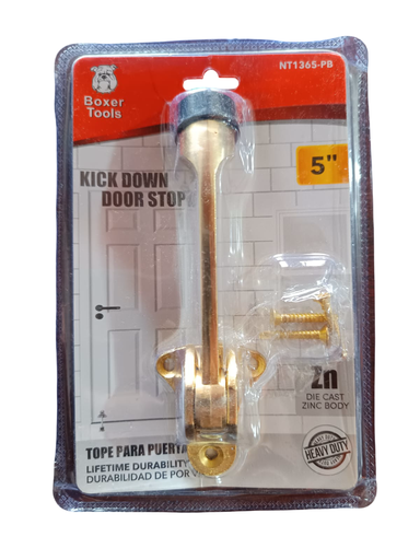[NT1365-PB] TOP D/PUERTA PATA 5" DORADO NT1365-PB  BOXER TOOLS