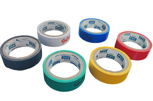 [AC-1105] CINTA DE AISLAR V/COLORES 3YDS 1X-Y16690