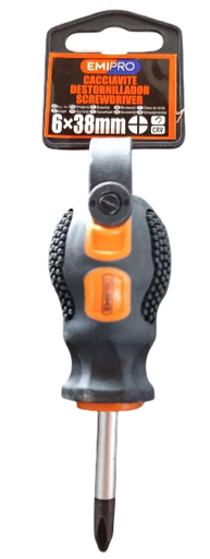 [8100052] DESARMADOR ESTRELLA CON IMAN 6X38MM 8100052 EMIPRO