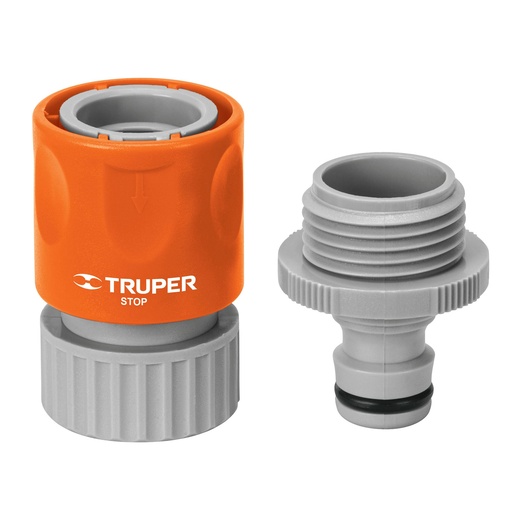 [12722] CONECTOR 3/4" RAPIDO DE ABS MANGUERA 12722 TRUPER