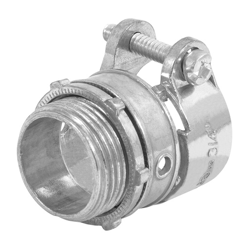 [47341] CONECTOR FLEXITUBO RECTO 3/4" 47341 VOLTECK