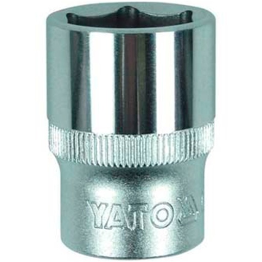 [YT-3819] COPA CORTA HEXAGONAL 24MM 3/8" 6 PT CRV